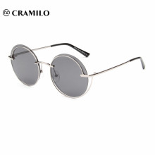 Fashion men custom vintage round sunglasses